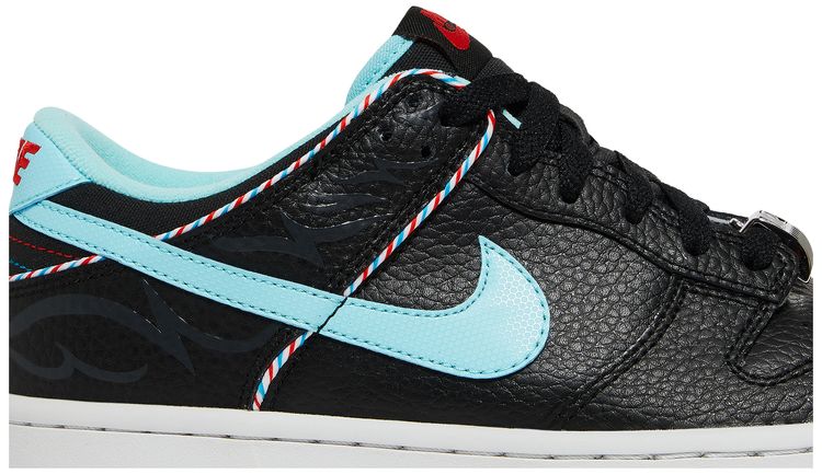 Nike Dunk Low SE GS Barber Shop Black