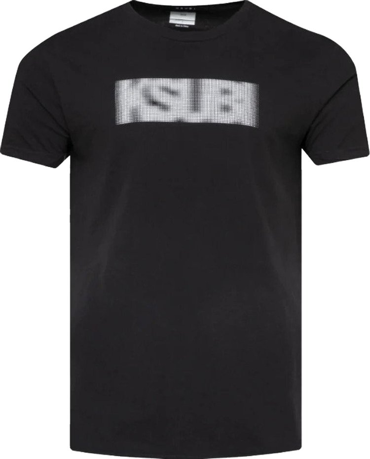 Ksubi Bitmap Short-Sleeve Seeing Lines Tee 'Black'