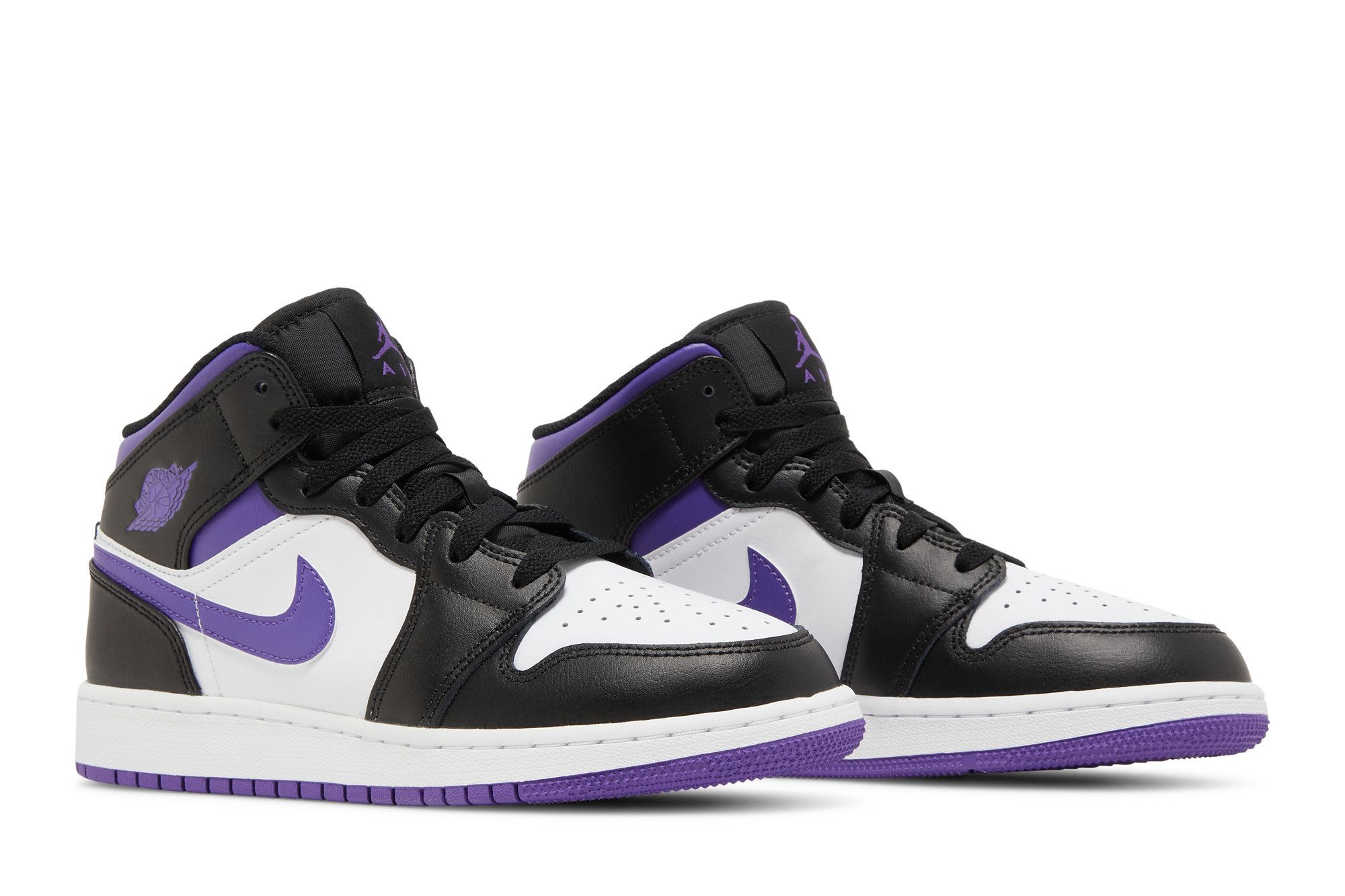 Buy Air Jordan 1 Mid GS 'Dark Iris' - 554725 095 | GOAT