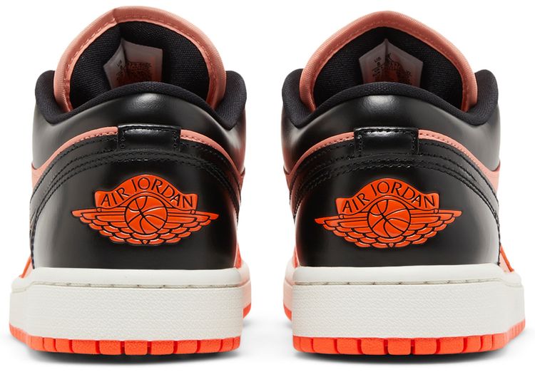 Wmns Air Jordan 1 Low SE Rush Orange Black