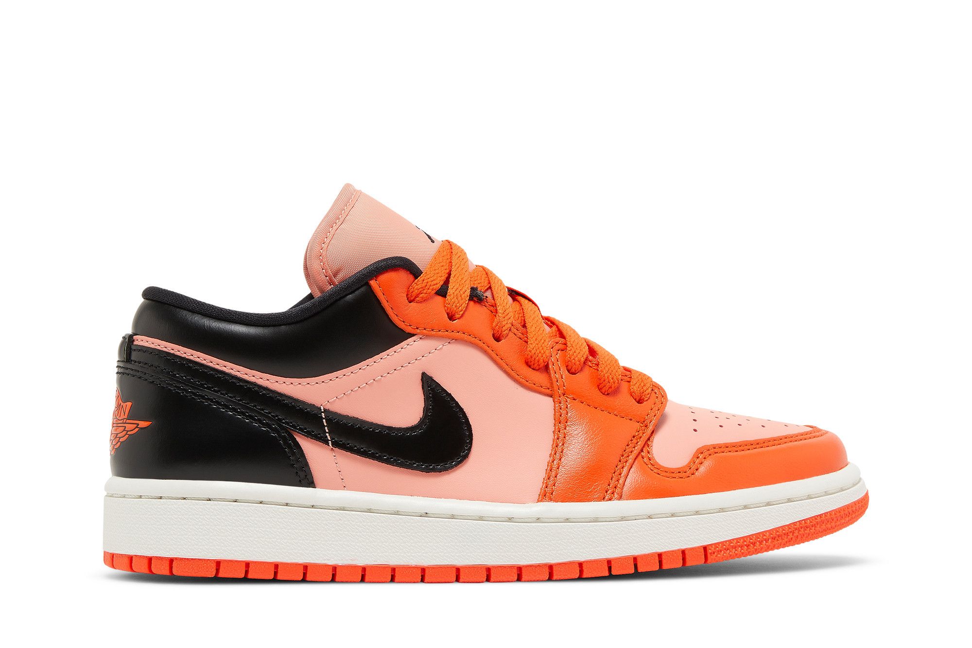 Jordan 1 low orange and black new arrivals