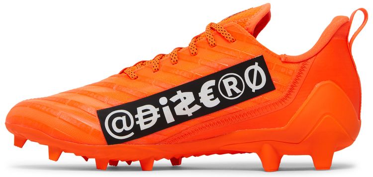 Adidas Adizero Cleats Team Solar Orange Silver Metallic