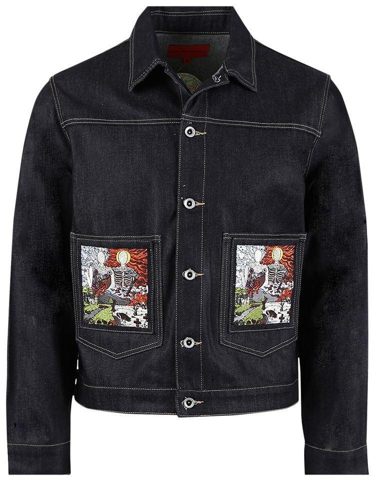 Who Decides War Duality Selvedge Denim Jacket Indigo