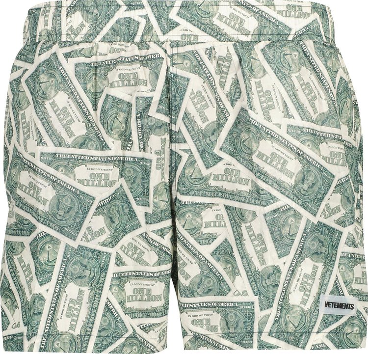 Vetements Million Dollar Swim Shorts 'Green'