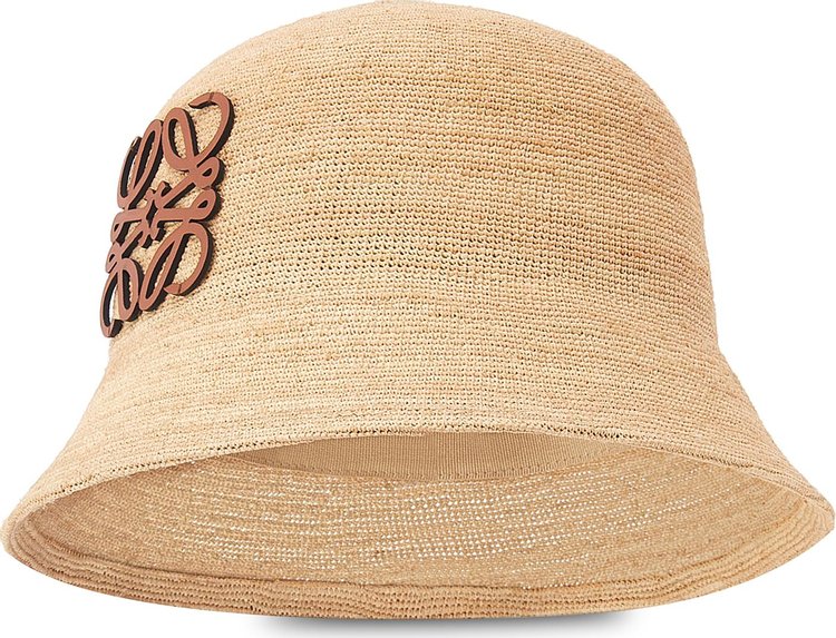 Loewe Anagram Bucket Hat Natural