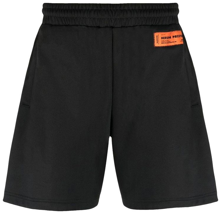 Heron Preston Logo Trackshorts Black
