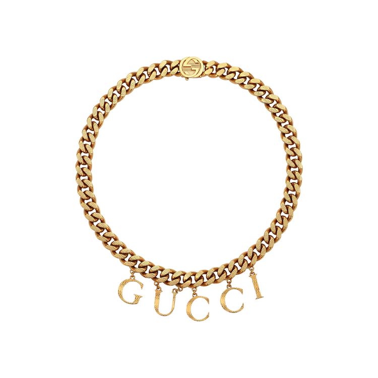 Buy Gucci Script Necklace 'Oro' - 675769 I4600 8005 | GOAT