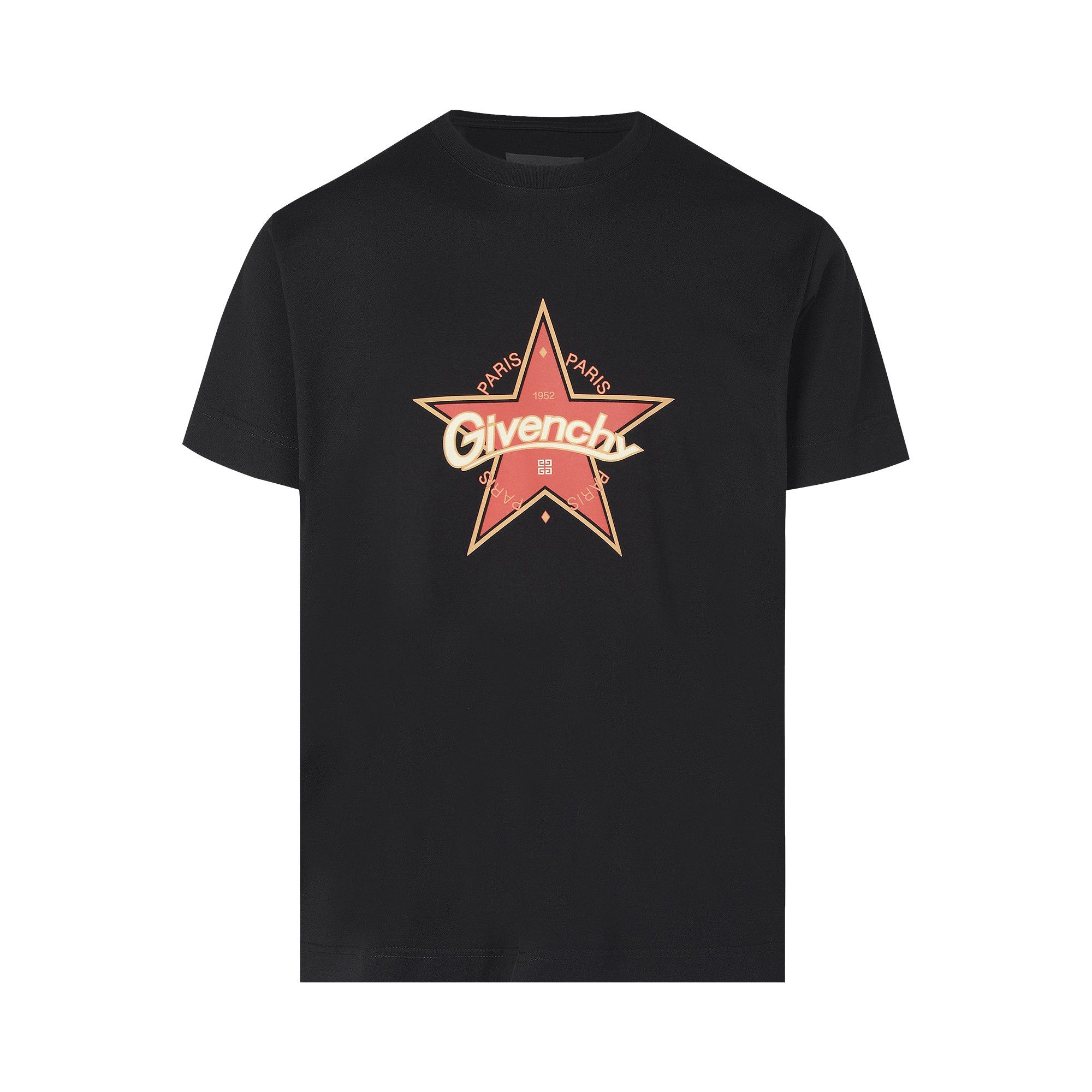 Tシャツ・カットソー GIVENCHY FW21 T-SHIRT CON LOGO (BM717L3Y6B 001) Black Slim Fit T-Shirt with Logo Givenchy €450,00 EUR