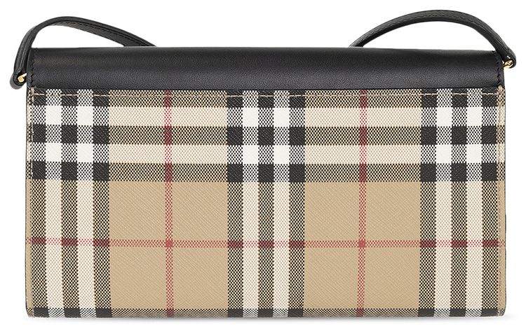 Burberry Vintage Check Crossbody BeigeBlack
