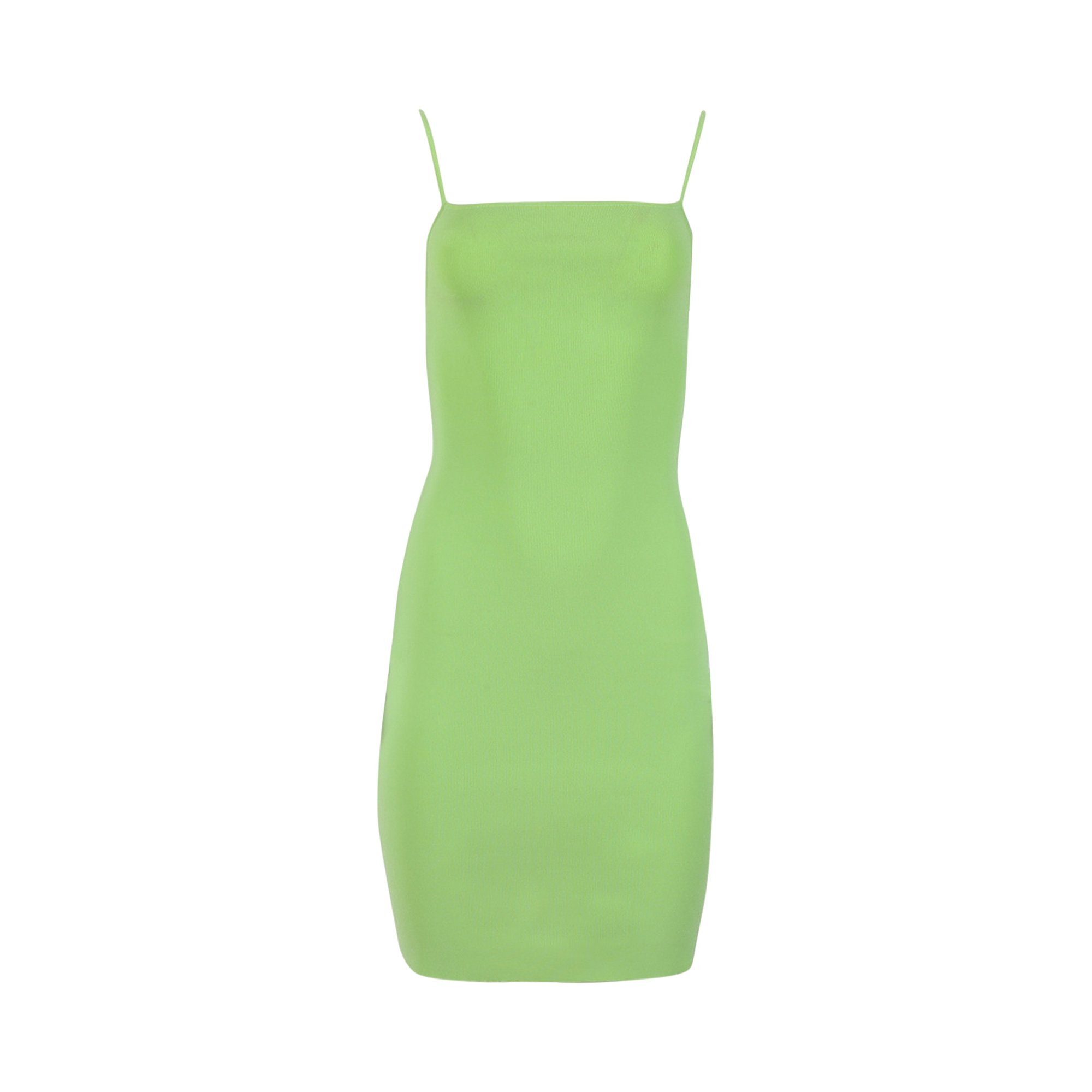 Bottega Veneta Piping Dress 'Acid Green' | GOAT