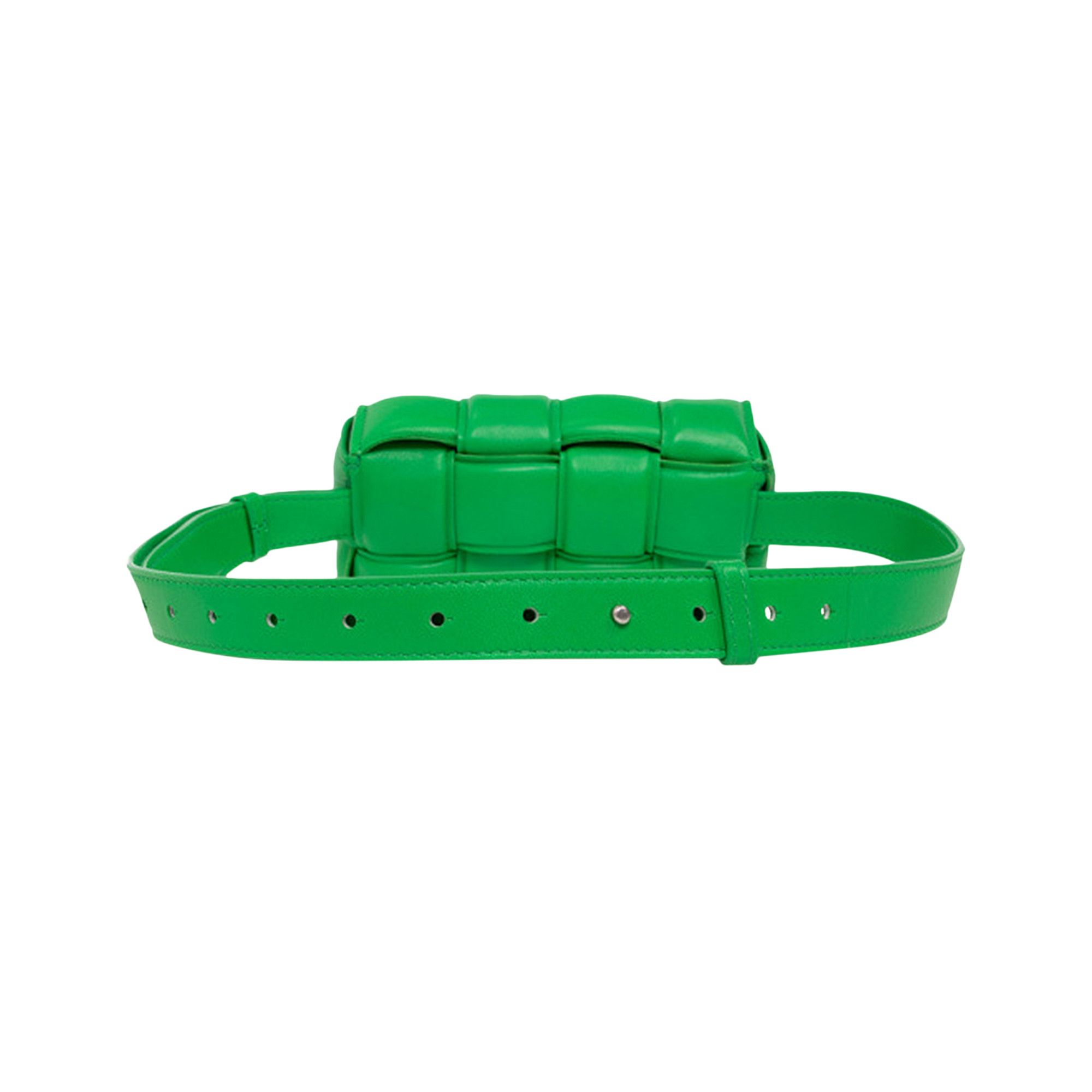 Buy Bottega Veneta Padded Cassette Belt Bag 'Parakeet/Silver Buy Bottega Veneta Padded Cassette Belt Bag 'Parakeet/Silver