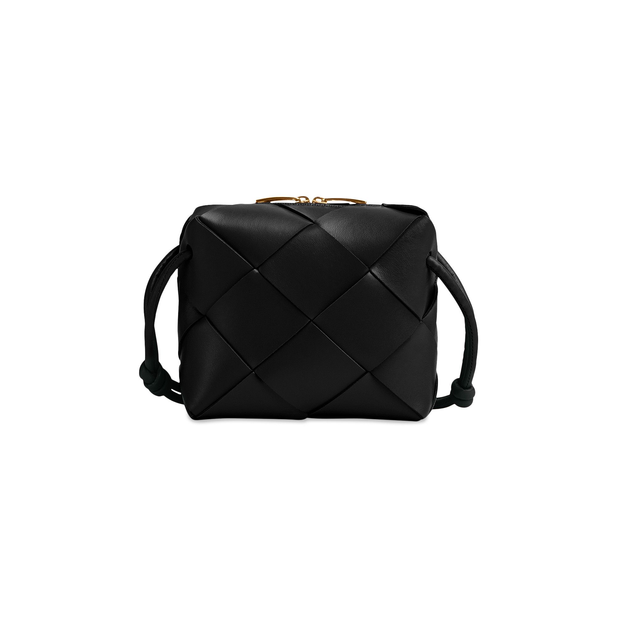 Buy Bottega Veneta Mini Camera Bag 'Black/Gold' - 701915