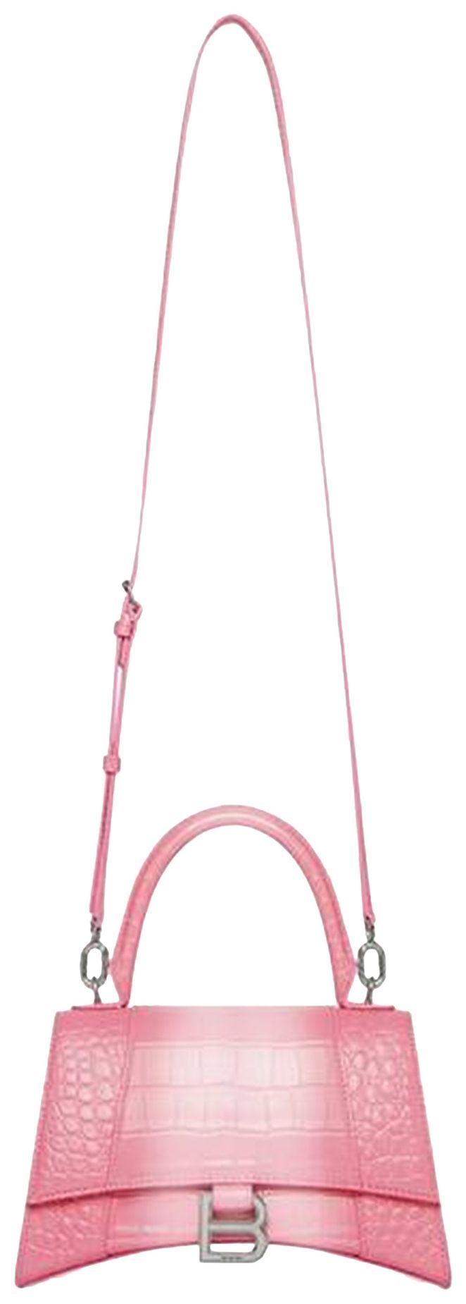 Balenciaga Hourglass Small Handbag Sweet Pink