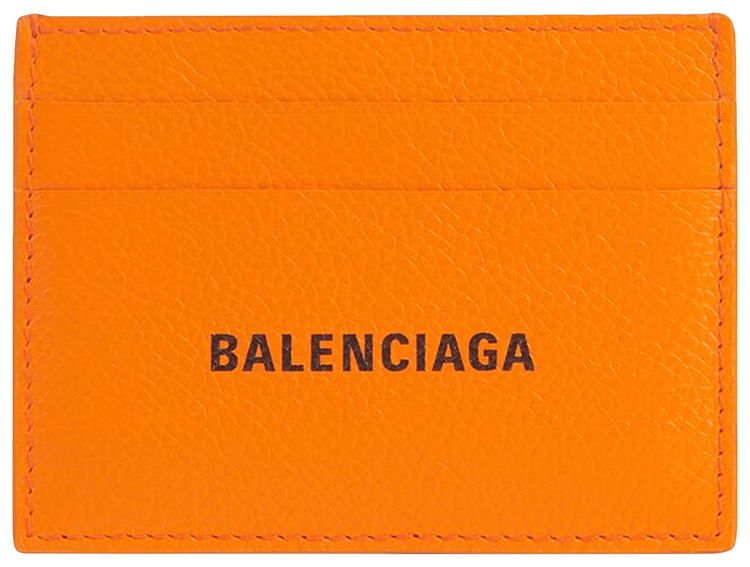 Balenciaga Cash Card Holder Pop OrangeLblack