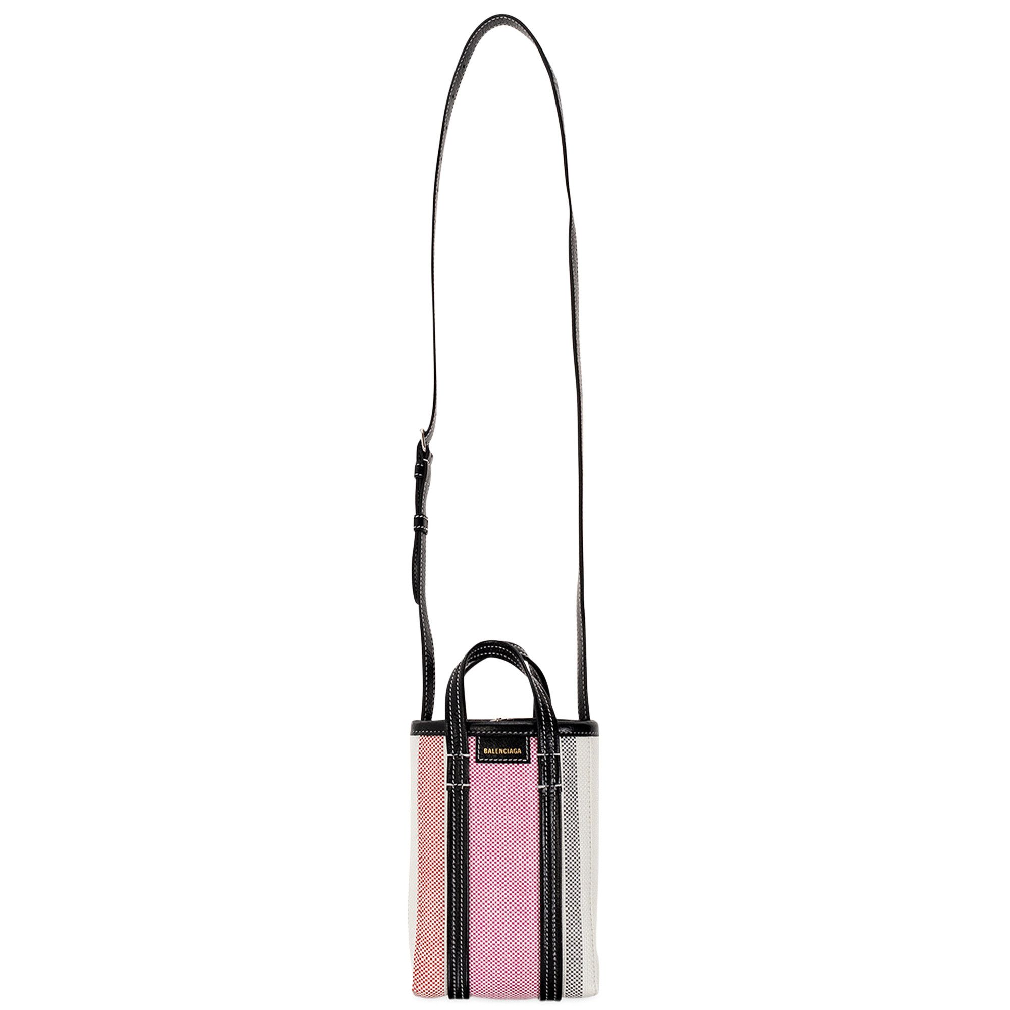 Buy Balenciaga Barbes Phone Holder 'Pink/Grey/Red' - 693793