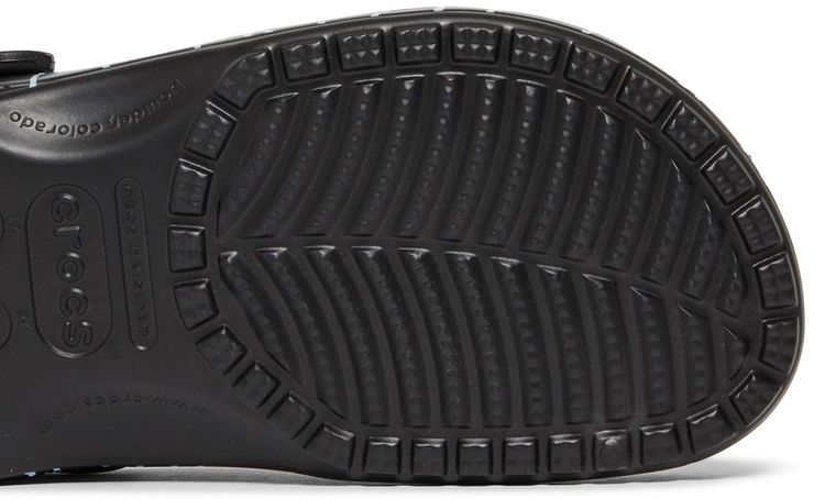 Ron English x Crocs Classic Clog Party Animals   Zebra Black
