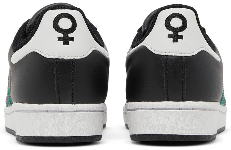 Abby Dahlkemper x adidas Wmns Superstar Black Bold Green