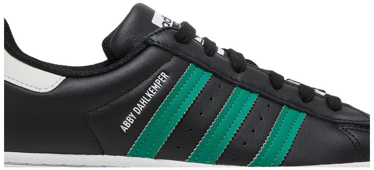 Abby Dahlkemper x adidas Wmns Superstar Black Bold Green