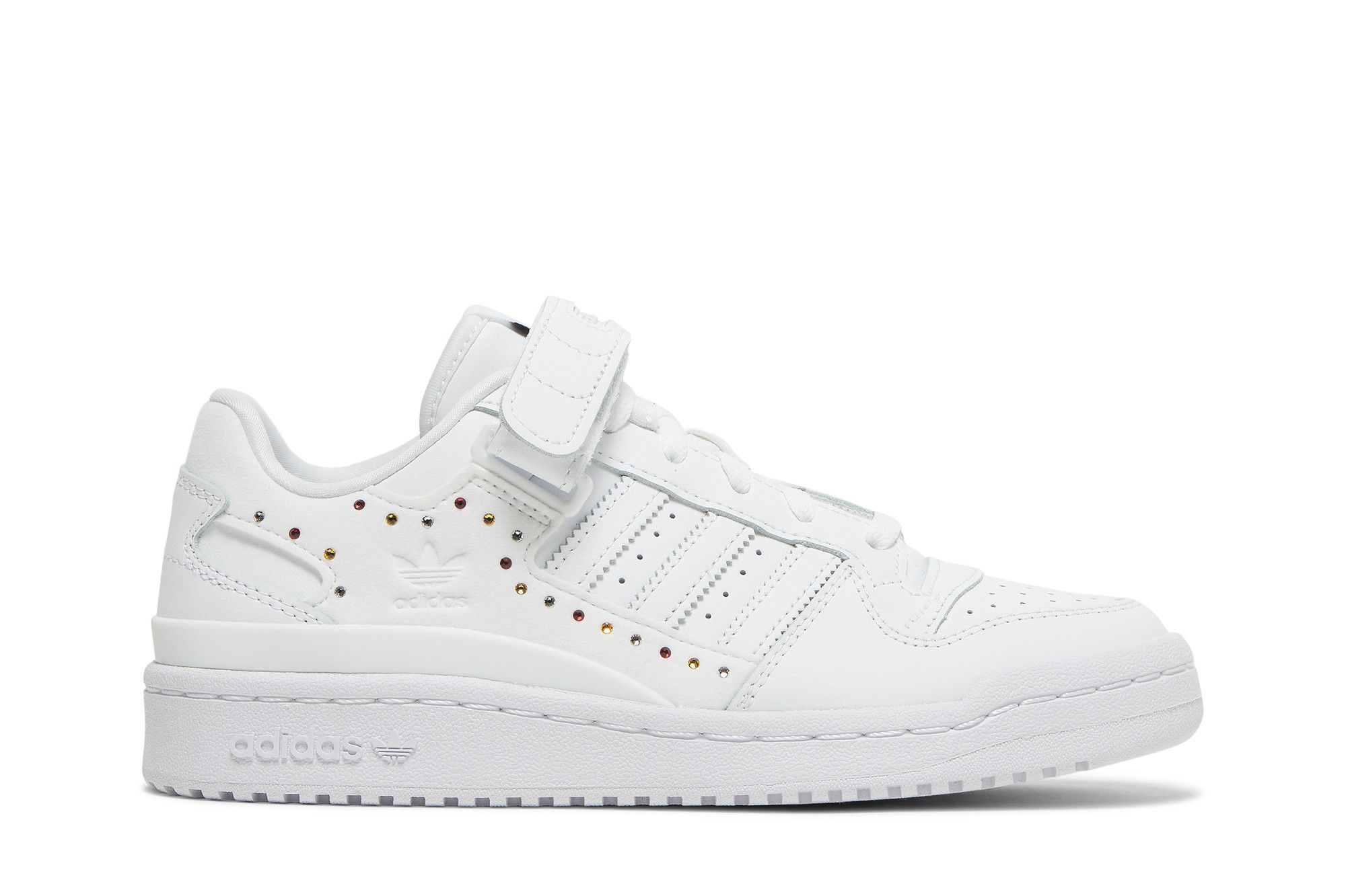 Buy Swarovski x Wmns Forum Low 'White Black' - GZ4377 | GOAT