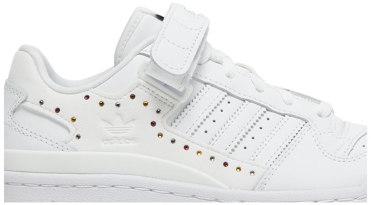 Swarovski x adidas Wmns Forum Low White Black