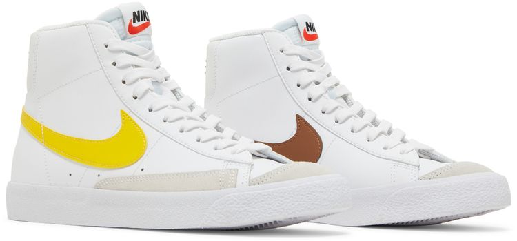 Nike Blazer Mid 77 GS White Pecan Vivid Sulfur