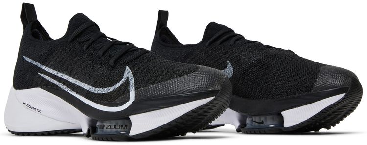 Nike Wmns Air Zoom Tempo NEXT Flyknit Black White