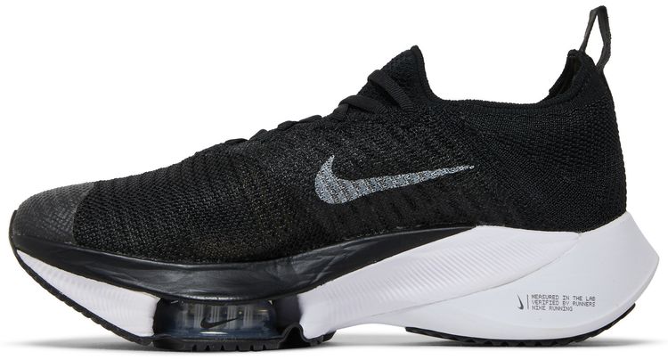 Nike Wmns Air Zoom Tempo NEXT Flyknit Black White