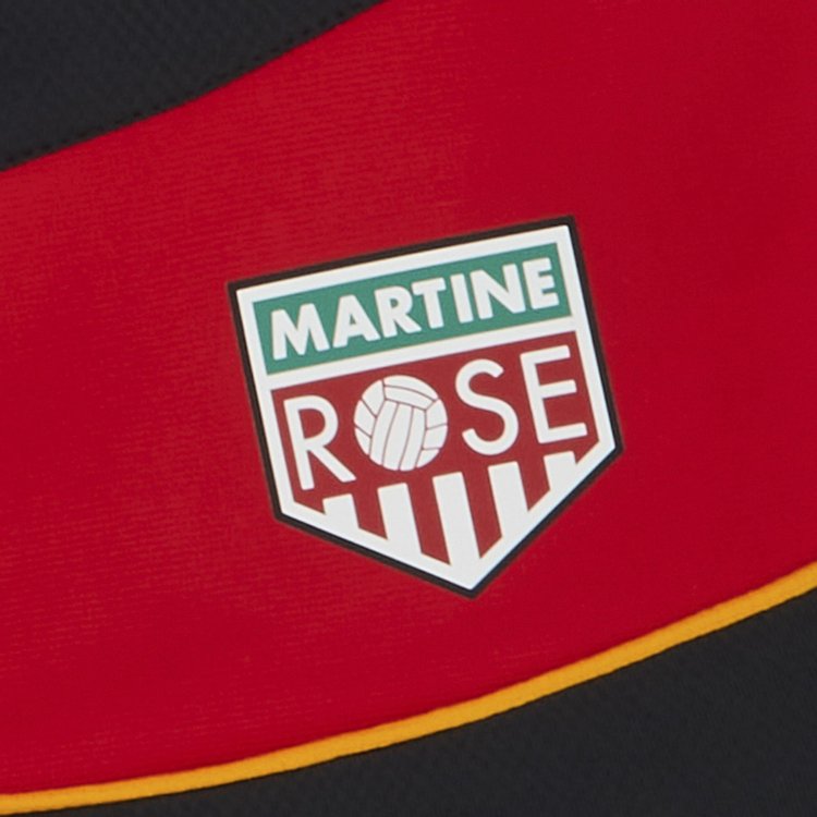 Martine Rose Reversible Football Short BlackRed