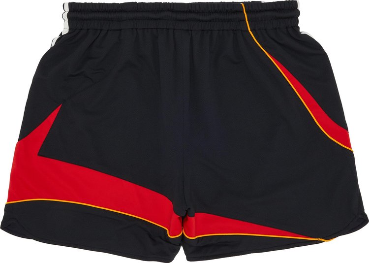 Martine Rose Reversible Football Short BlackRed