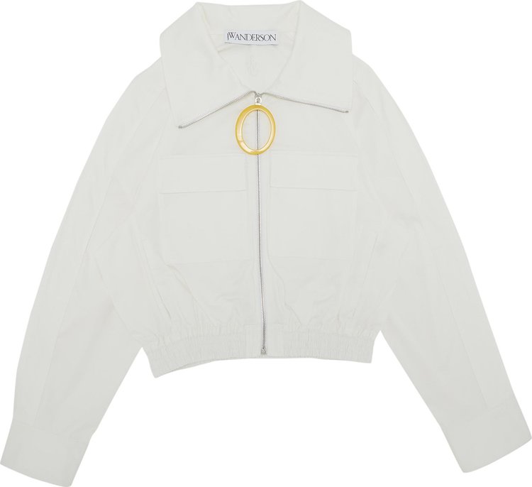 JW Anderson Cropped Jacket 'White'