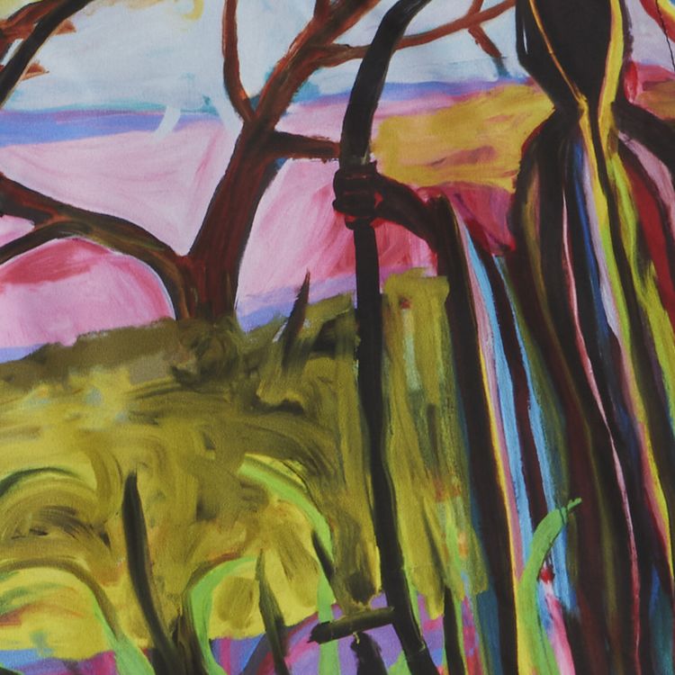 Givenchy x Josh Smith Long Print Swim Trunks Multicolor