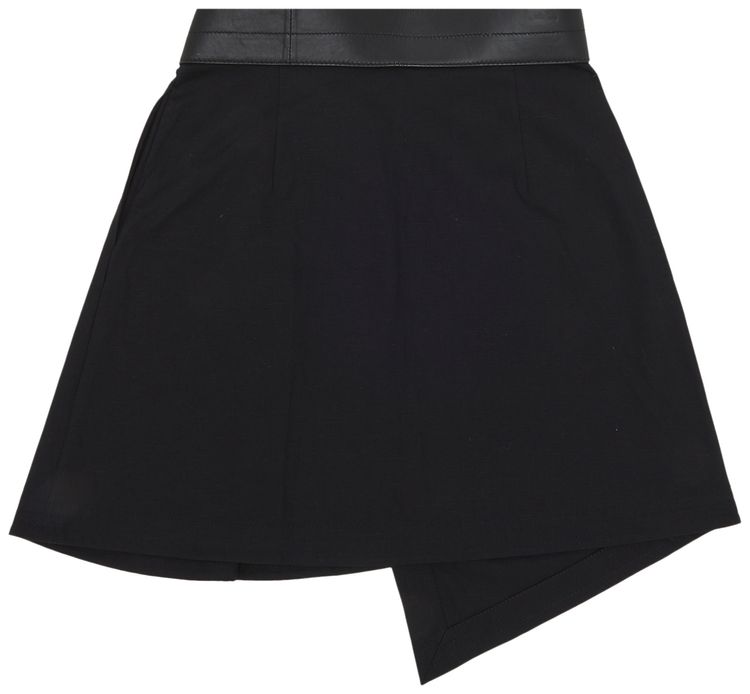 Loewe Wrap Mini Skirt Black