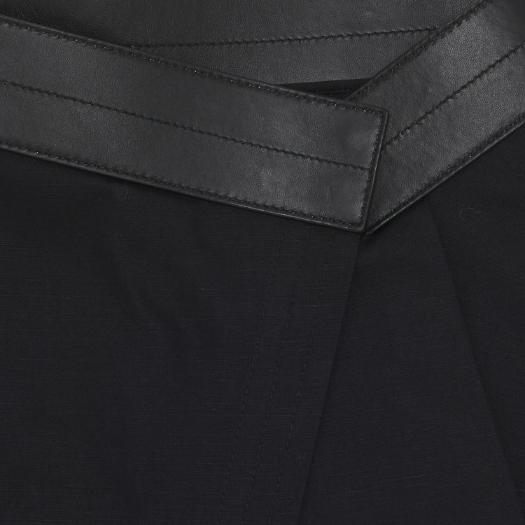 Loewe Wrap Mini Skirt Black