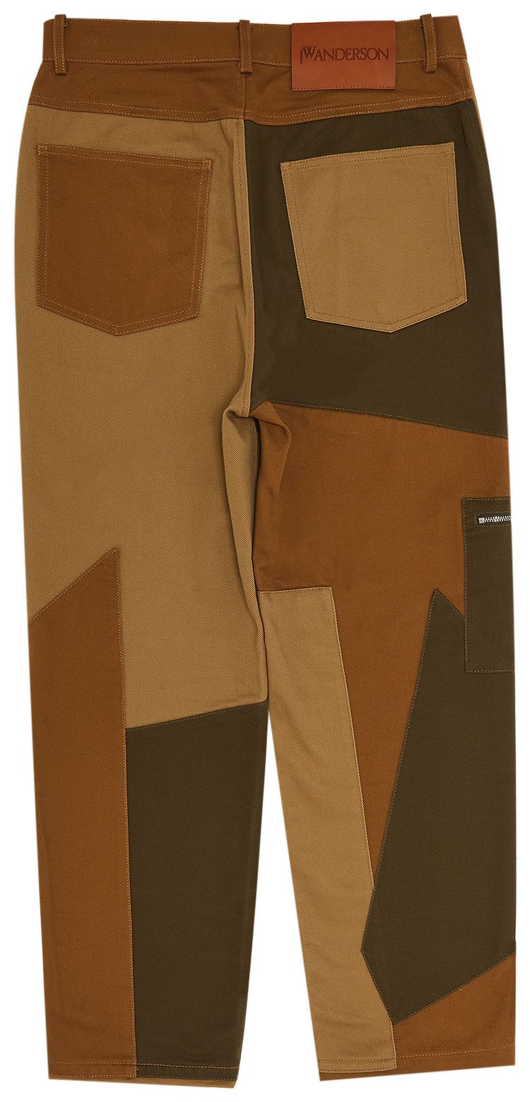 JW Anderson Patchwork Fatigue Trouser Beige