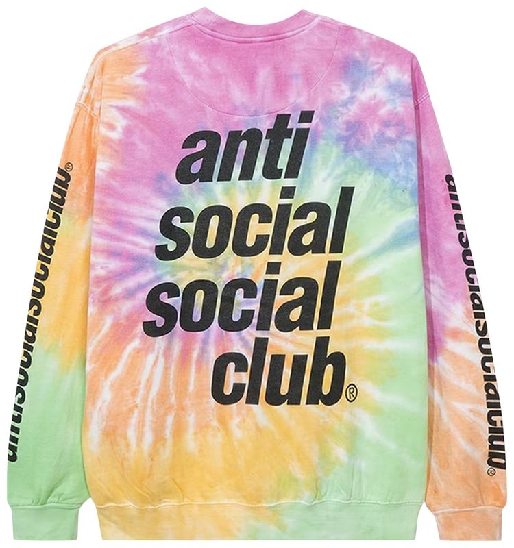 Anti Social Social Club Rotterdam Long Sleeve Tee Multicolor