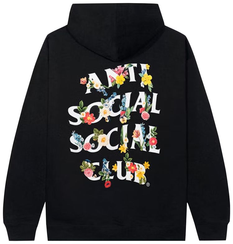 Anti Social Social Club Self Conclusion Hoodie Black