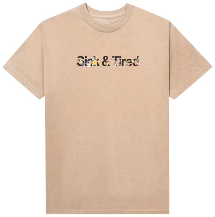 Anti Social Social Club Self Conclusion T Shirt Sand