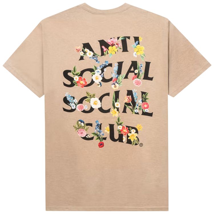 Anti Social Social Club Self Conclusion T Shirt Sand