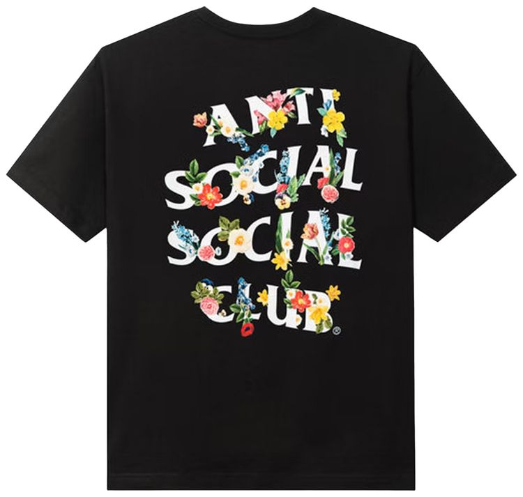 Anti Social Social Club Self Conclusion T Shirt Black