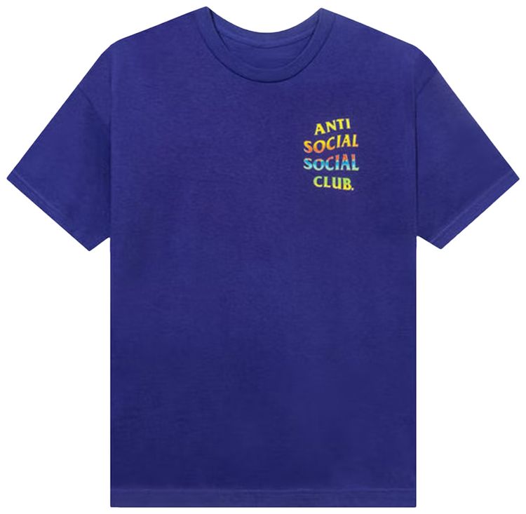 Anti Social Social Club Thermal Internal T Shirt Purple