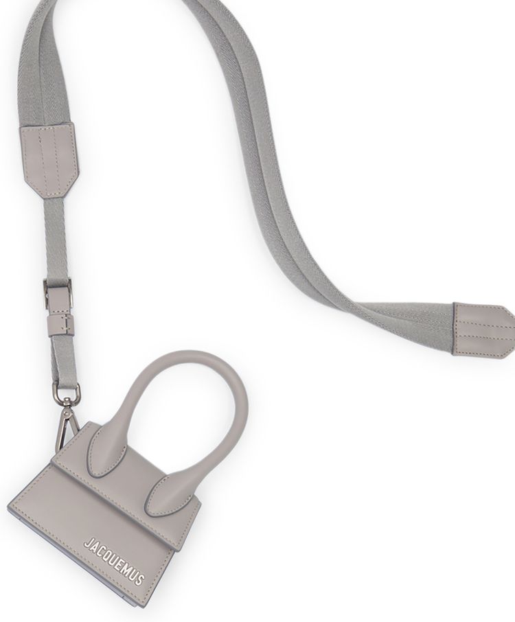 Jacquemus Le Chiquito Homme Mini Bag Grey