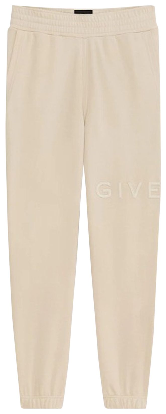 Givenchy Embroidered Slim Fit Pants Light Beige