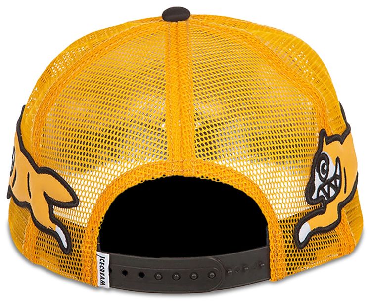 Icecream Mesh Trucker Hat Black