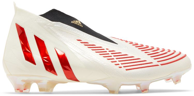 Adidas Predator Edge FG Off White Vivid Red