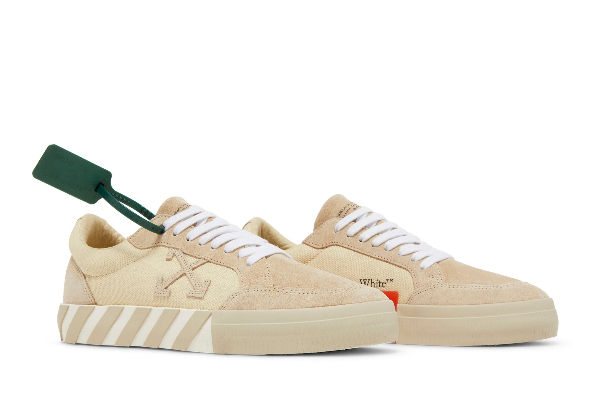 Buy Off-White Vulc Sneaker 'Beige' - OMIA085S22LEA001 6161