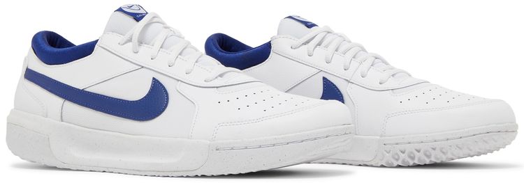 NikeCourt Zoom Lite 3 White Deep Royal Blue