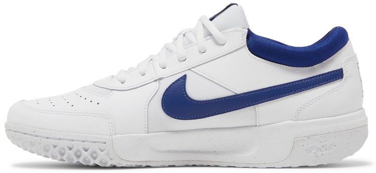 NikeCourt Zoom Lite 3 White Deep Royal Blue
