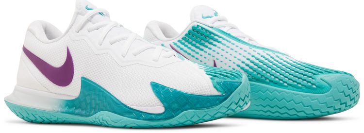 NikeCourt Zoom Vapor Cage 4 Rafa White Washed Teal