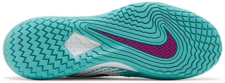 NikeCourt Zoom Vapor Cage 4 Rafa White Washed Teal
