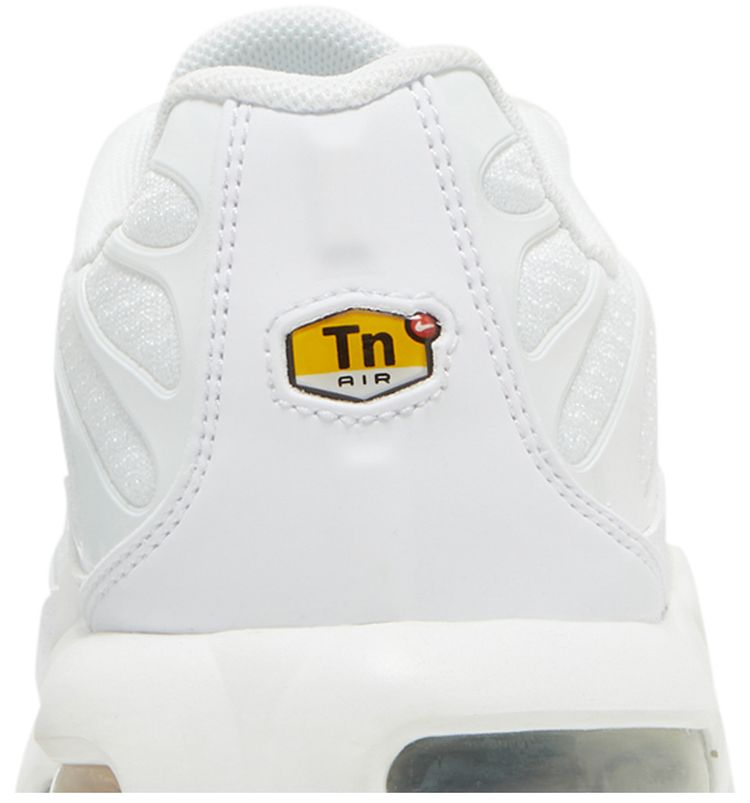 Nike Air Max Plus GS White Metallic Silver